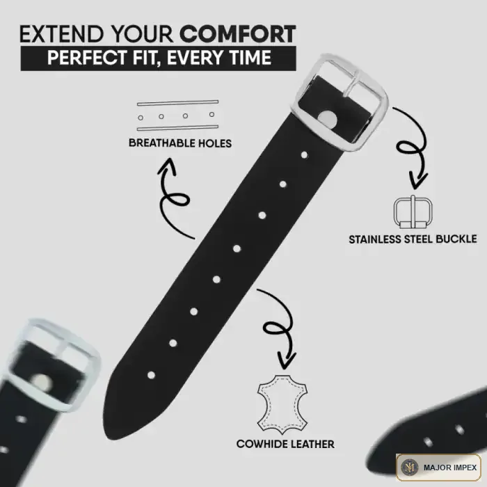 Black from the Major Impex Belt Extender range