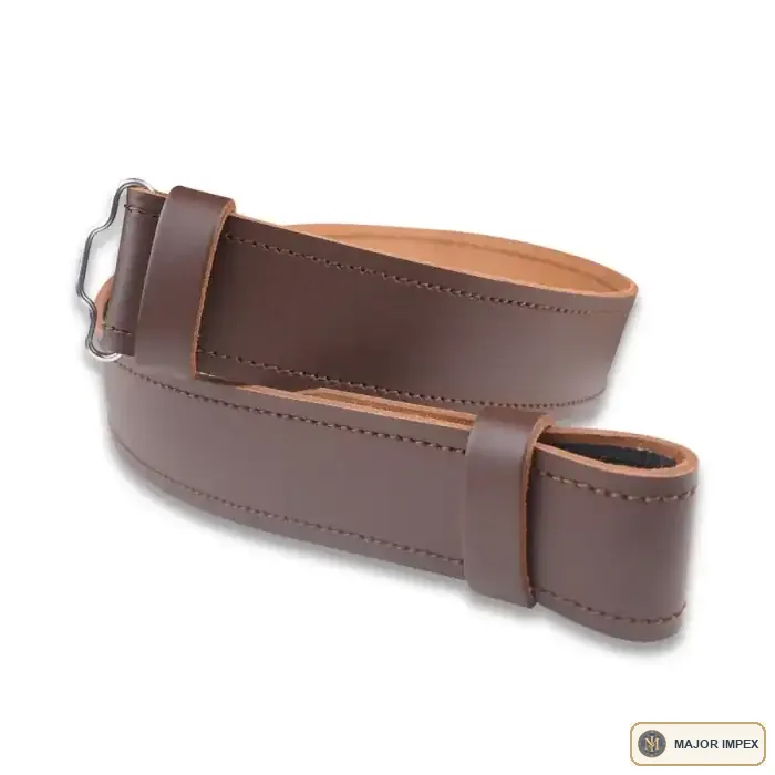 Brown belt from the Major Impex Kilt belt range