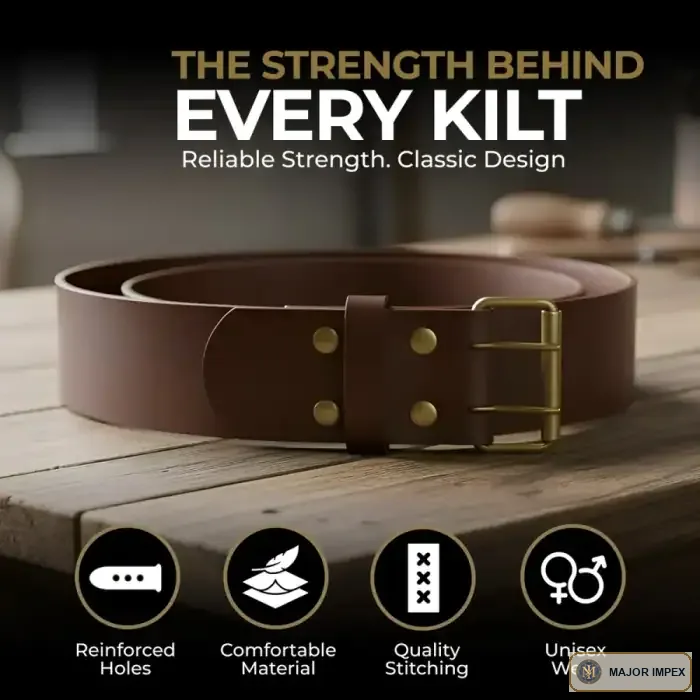 Brown from the Major Impex Kilt belt range