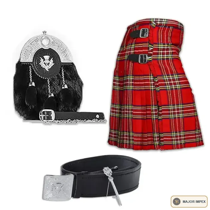 Royal Stewart — 5-yard kilt set