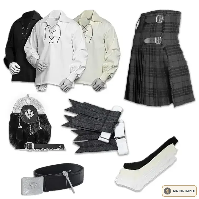 Gray watch — 8-piece configuration