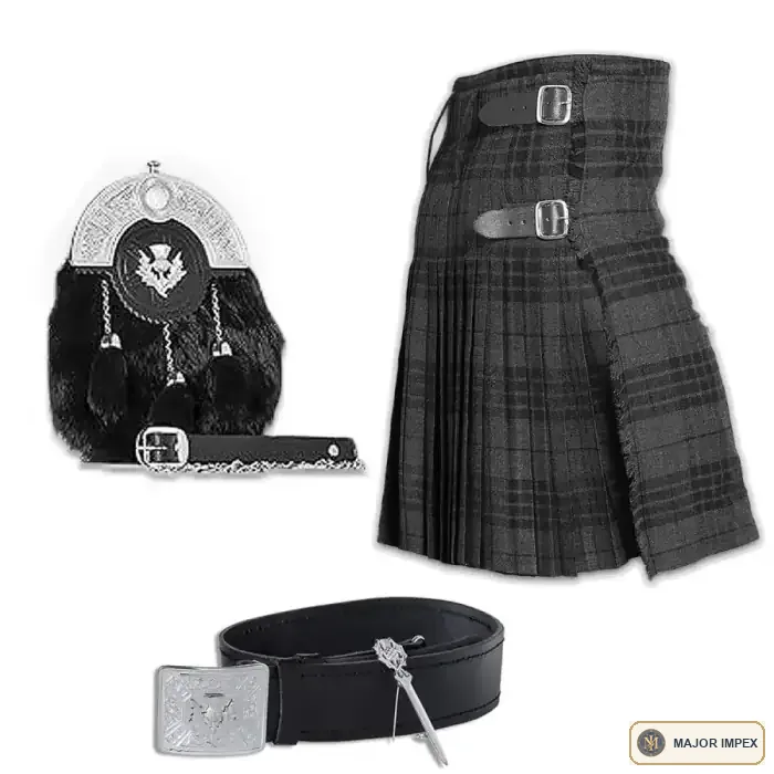 Gray watch — 5-yard kilt set
