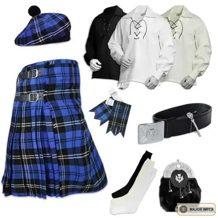RAMSAY BLUE from the Major Impex Kilt set range