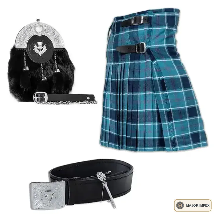 US NAVY — 5-yard kilt set