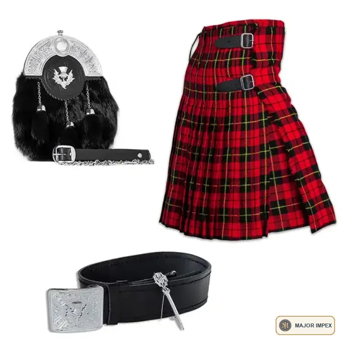 WALLACE — 5-yard kilt set
