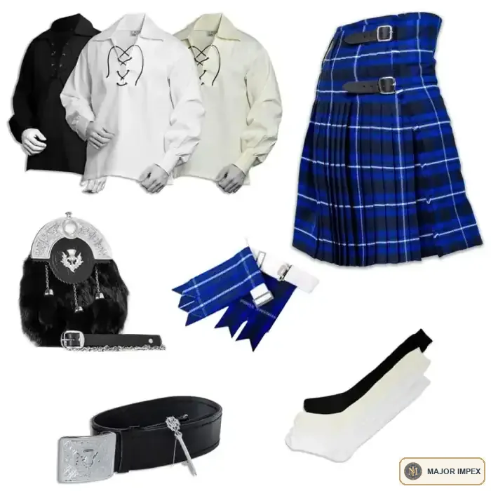 SCOTTISH BLUE — 8-piece configuration